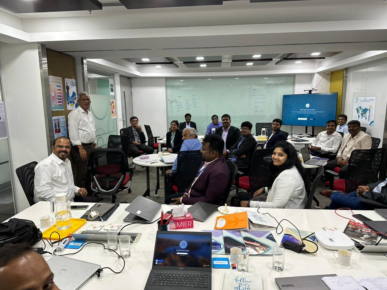 Business coaching session focused on operating systems