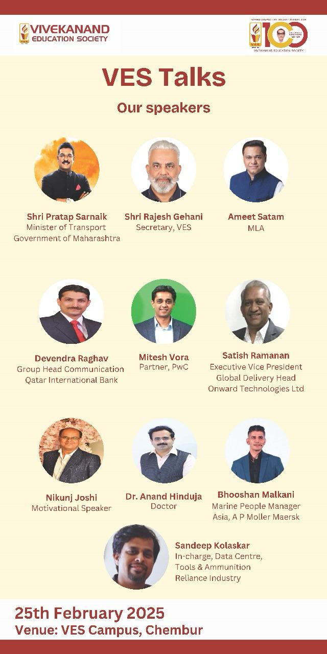 VES Talks speaker poster featuring Satish Ramanan